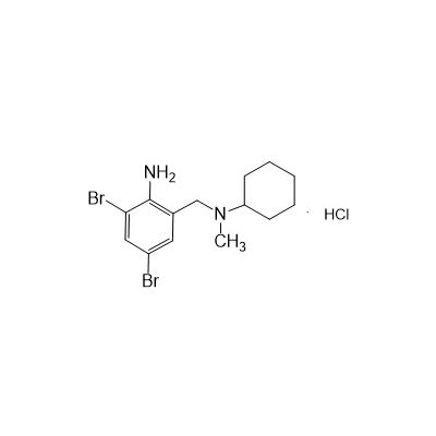 Clorhidrat de 2-amino-3,5-dibrom-N-ciclohexil-N-metilbenzilamină